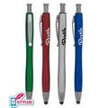 Union Printed "Bulbous" Stylus Clicker Pen